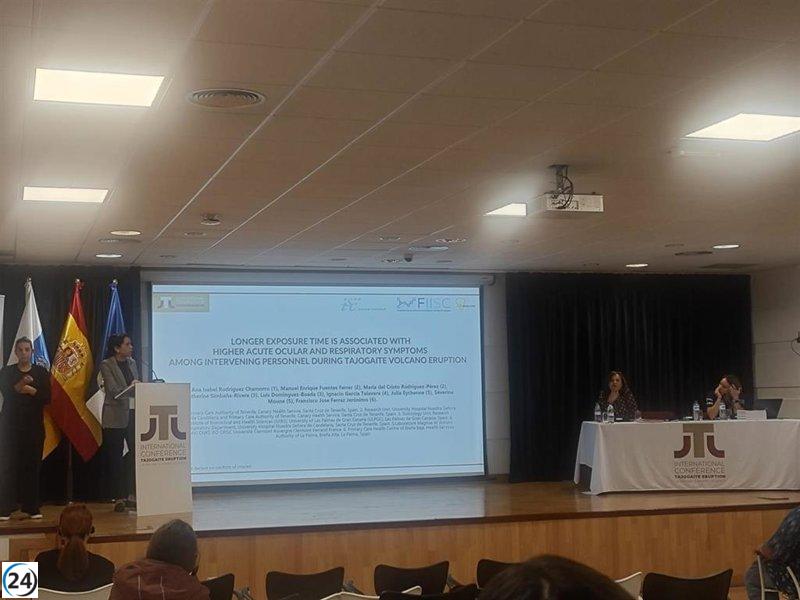 Aumento de problemas respiratorios y oculares por el proyecto 'Tajogaite' en La Palma.