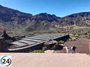 El Centro de Visitantes de Cañada Blanca en el Teide se abastece de energía solar con 108 paneles.
