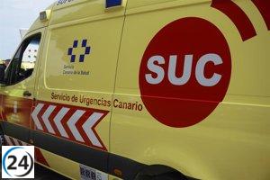 Motociclista sufre lesiones moderadas tras caída en práctica de motocross en Teguise (Lanzarote)