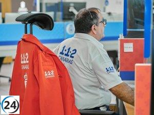 Hombre muere tras ser rescatado del mar en Gran Canaria.