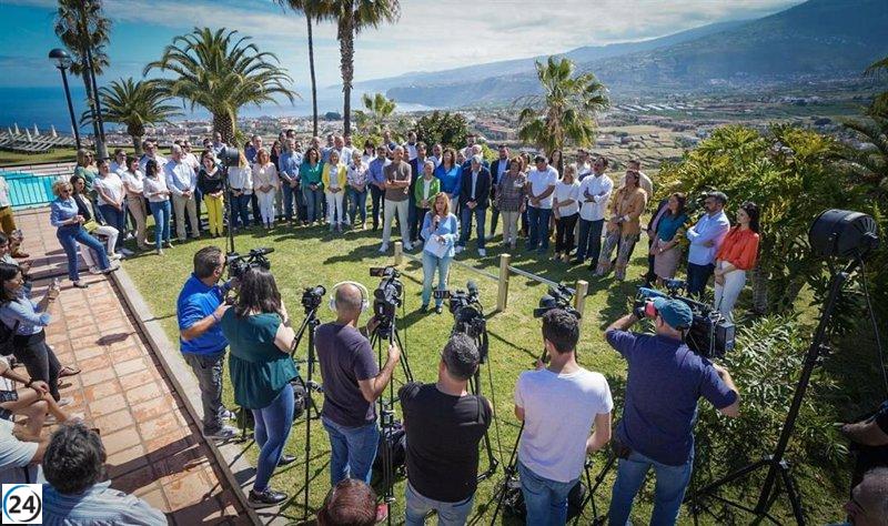 CC se compromete con el norte de Tenerife ante el abandono del PSOE.