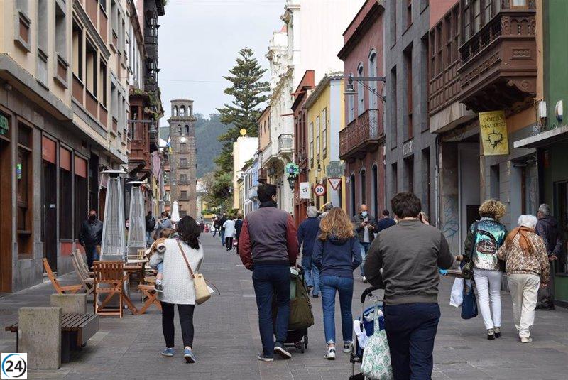 La tasa de pobreza en Canarias disminuye un 1,6% en 2022.