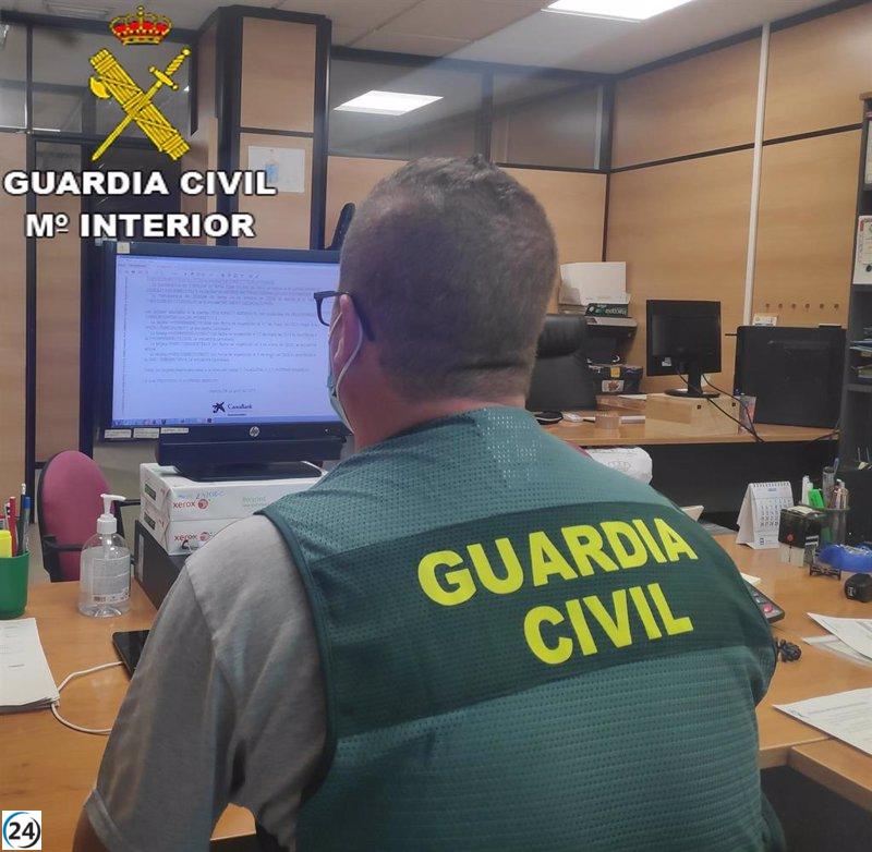 Guardia Civil advierte sobre sanciones penales y económicas por falsa amenaza de bomba.