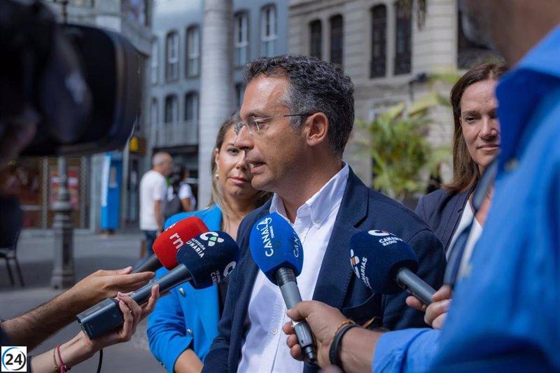 PP negocia pacto en Santa Cruz de Tenerife con CC y PSOE.