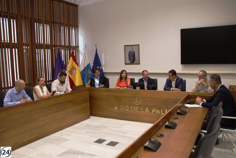 Rodríguez asegura que el Gobierno de Canarias dará prioridad a las obras de la LP-2.