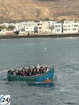 Aumenta el flujo migratorio a Canarias con la llegada de 148 inmigrantes en tres pateras