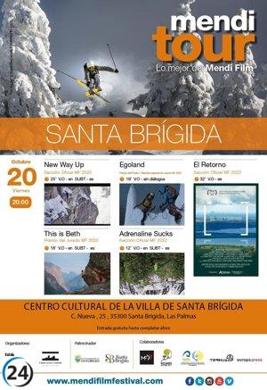 Desolada y sin escaladores, el cine lleva a Santa Brígida la Sierra de Guadarrama en un 20 de octubre