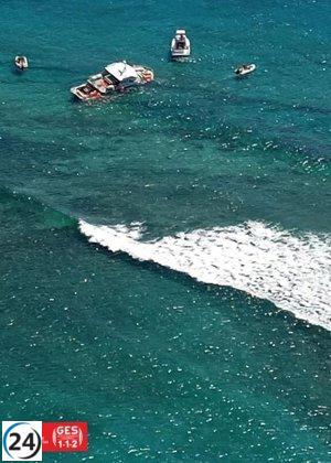 Naufragio del ferry que conecta Isla de Lobos con Fuerteventura.