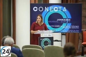 La líder del Parlamento se opone a convertir a Canarias en un 