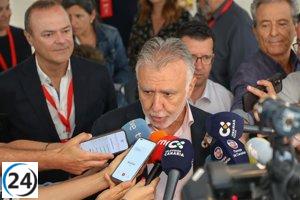 Torres exige a Clavijo clarificar su posición respecto a las declaraciones de la alcaldesa de Mogán acerca del sepelio de migrantes.