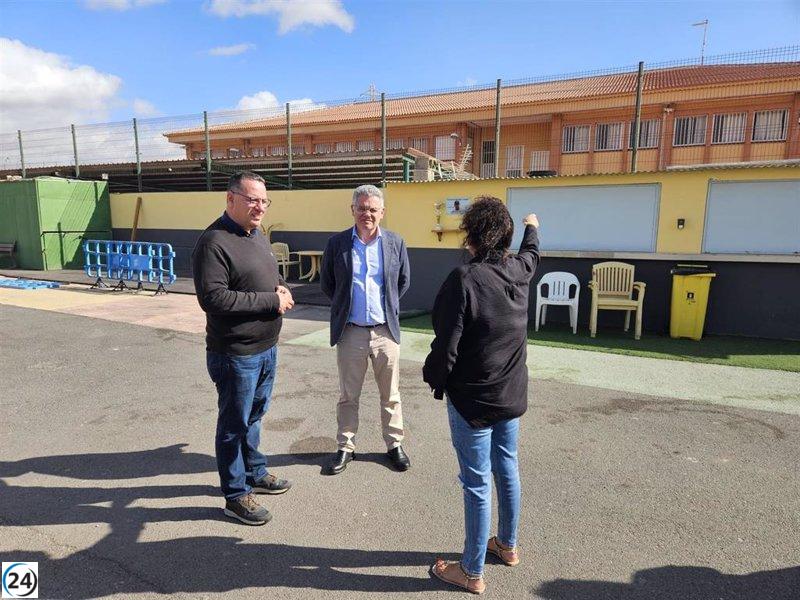 Polémica en el CEIP Los Abrigos (Tenerife) ante la suspensión de clases por graves fallos estructurales