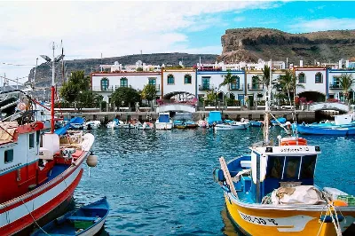 Haz una excursión en un barco de pesca en Puerto de Mogán
