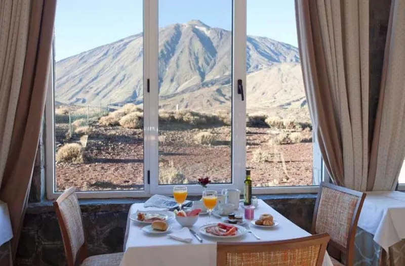 Un hotel con vistas al Teide, la mejor opción para los amantes de la naturaleza
